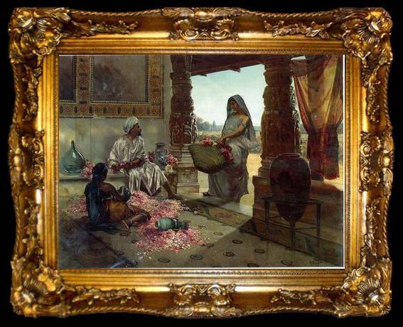 framed  unknow artist Arab or Arabic people and life. Orientalism oil paintings 603, ta009-2